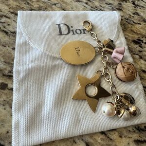 Dior Gold Bag Charm